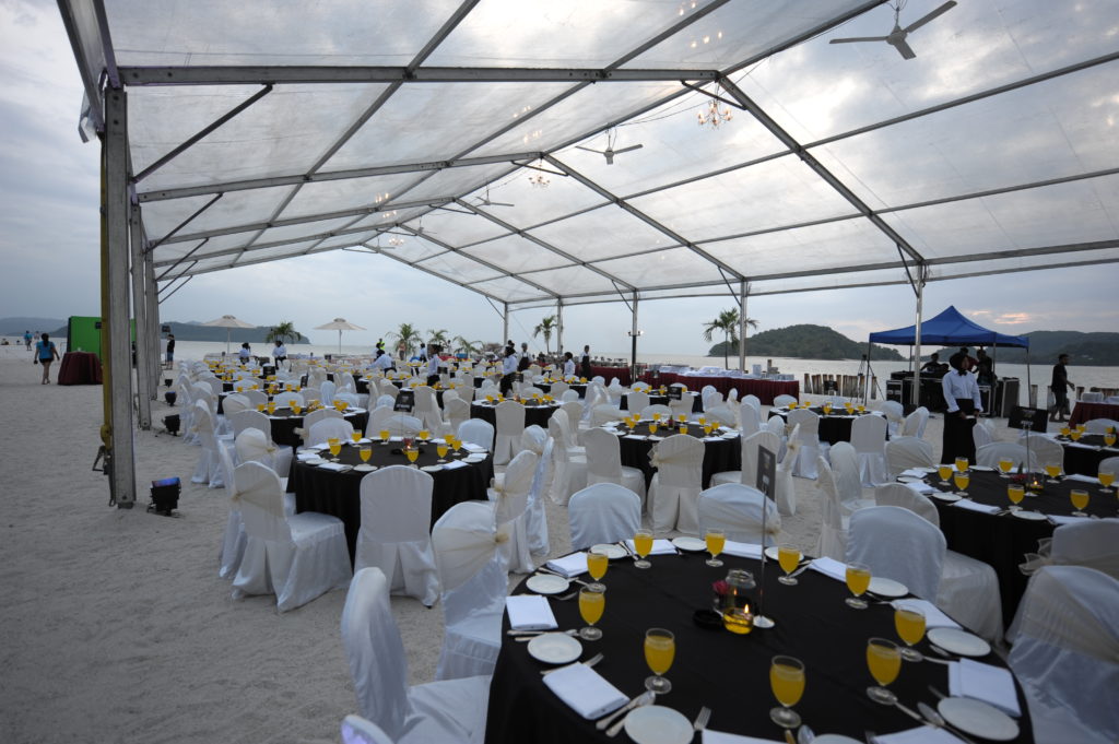 LED Wall Stage Conference and Nexo M6 audio outdoor Combo Set Up For Pelangi Beach Resort, Langkawi