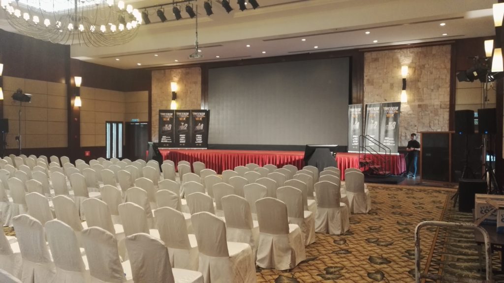 LED Wall Stage Conference and Nexo M6 audio outdoor Combo Set Up For Pelangi Beach Resort, Langkawi